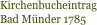 Kirchenbucheintrag
Bad Münder 1785