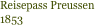 Reisepass Preussen 1853